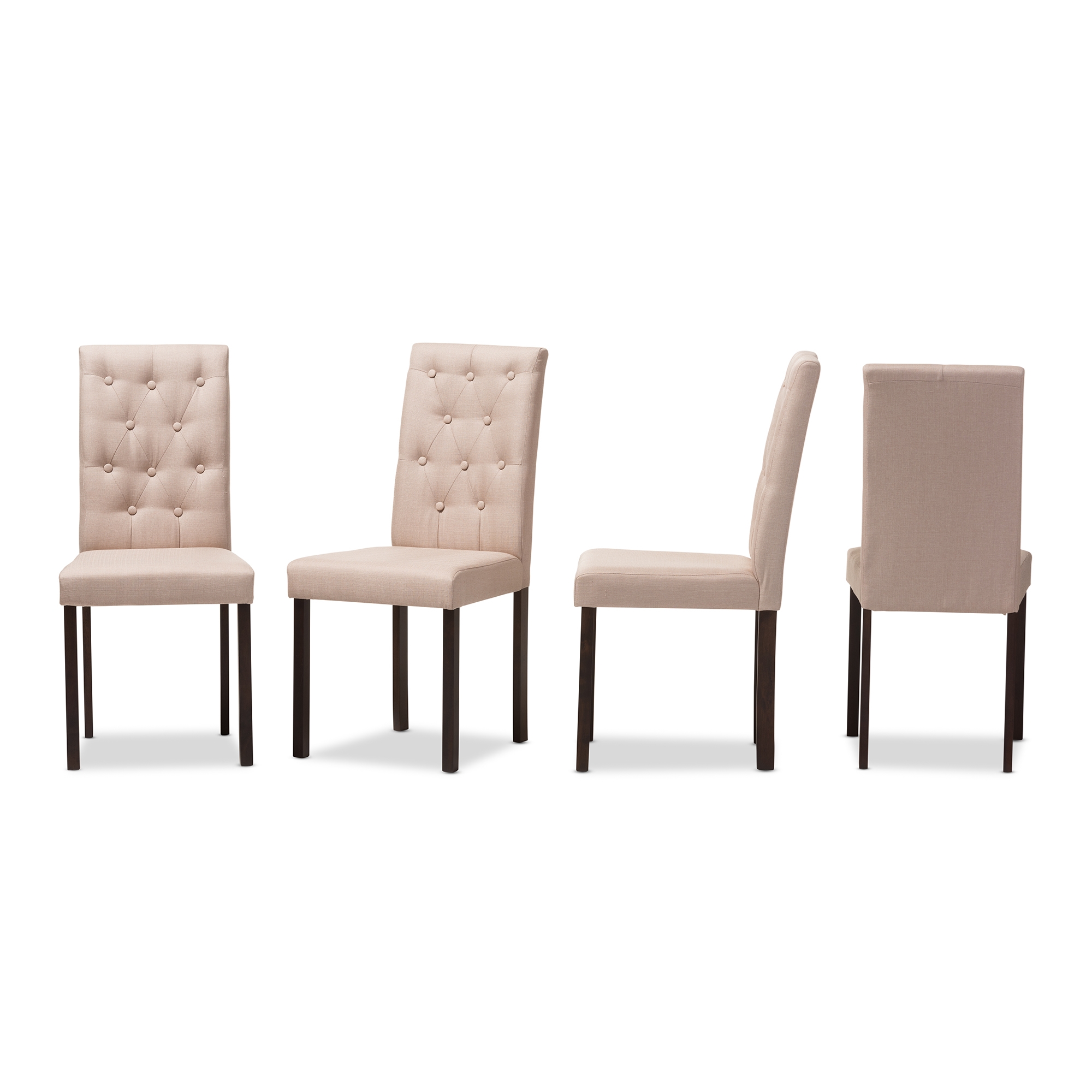 Modern tufted dining online chairs